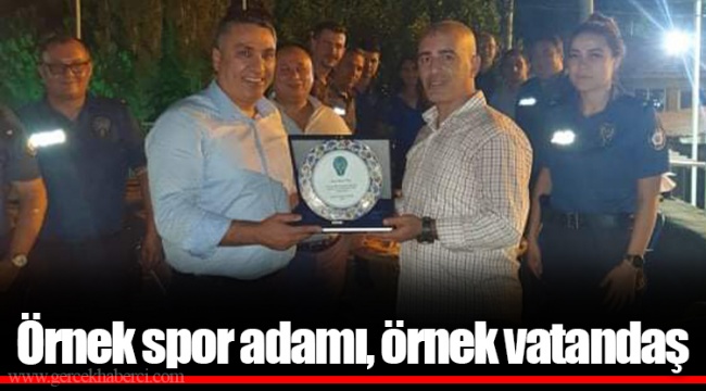 Örnek spor adamı, örnek vatandaş