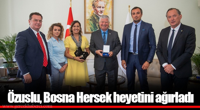Özuslu, Bosna Hersek heyetini ağırladı
