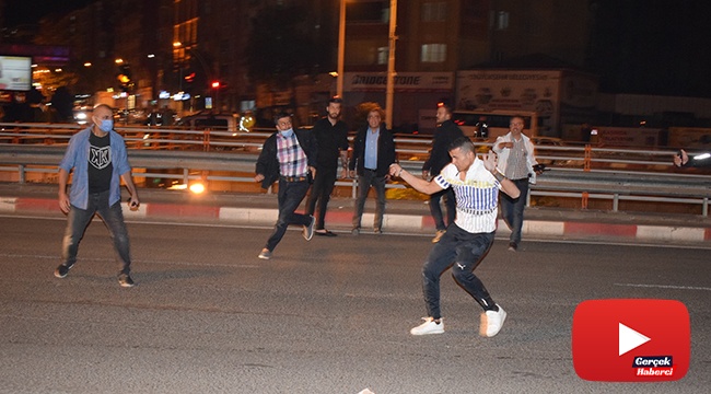Polis merkezine gitmemek için intihara kalkıştı, biber gazı ile etkisiz hale getirildi