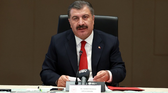 Sağlık Bakanı Koca: Toplam aşı dozu sayısında dünyada 7. sıradayız
