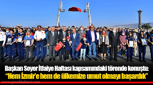 Soyer: “Hem İzmir’e hem de ülkemize umut olmayı başardık”