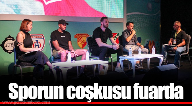 Sporun coşkusu fuarda