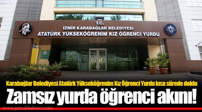 Zamsız yurda öğrenci akını!