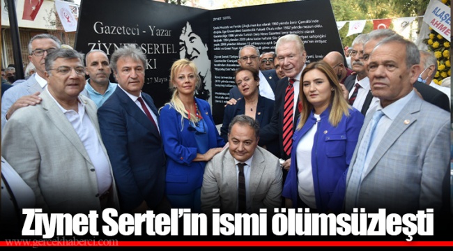 Ziynet Sertel’in ismi ölümsüzleşti