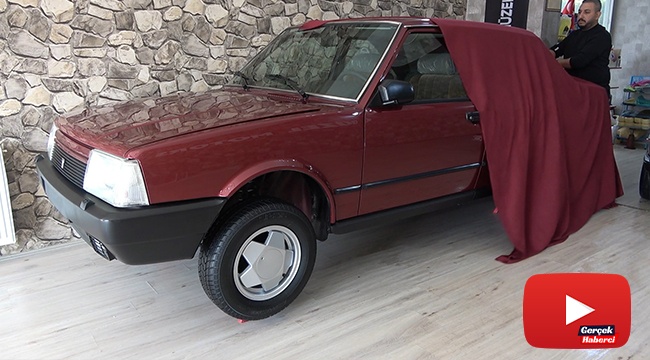 30 yıl önce üretildi, fabrikadan çıktığı gibi duruyor