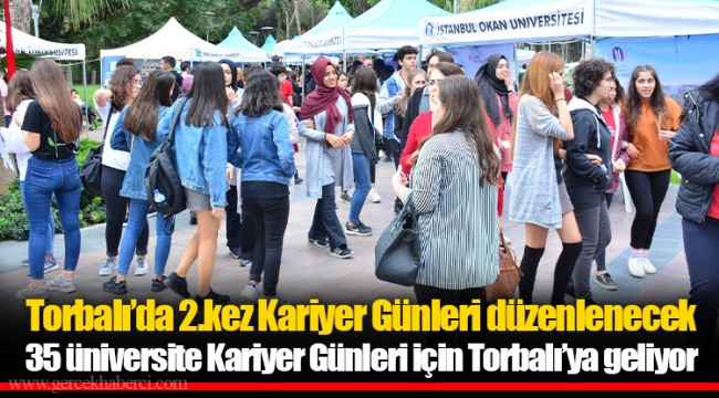 35 üniversite Kariyer Günleri için Torbalı’ya geliyor