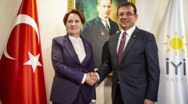 Akşener, Cumhurbaşkanlığı için işaret etmişti: İmamoğlu’ndan adaylık açıklaması