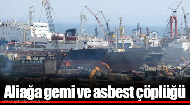 Aliağa gemi ve asbest çöplüğü