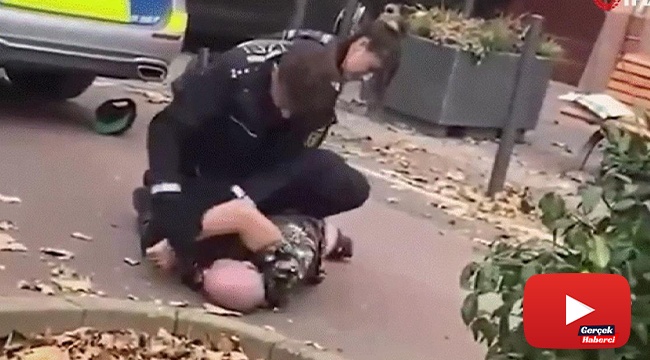 Alman polisinden 25 yaşındaki gence orantısız güç