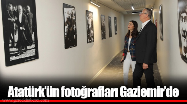 Atatürk’ün fotoğrafları Gaziemir’de