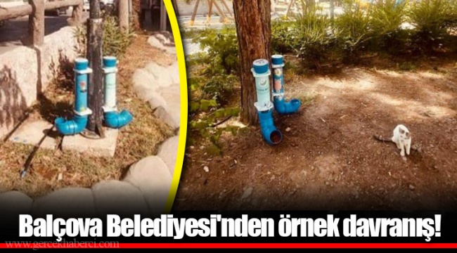 Balçova Belediyesi'nden örnek davranış!