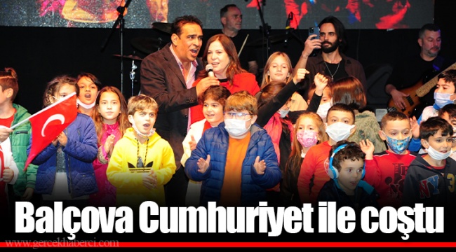 Balçova Cumhuriyet ile coştu