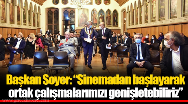 Başkan Soyer: “Sinemadan başlayarak ortak çalışmalarımızı genişletebiliriz”