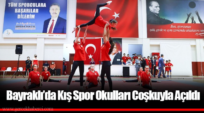 Bayraklı’da Kış Spor Okulları Coşkuyla Açıldı