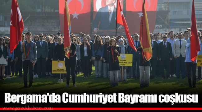 Bergama'da Cumhuriyet Bayramı coşkusu