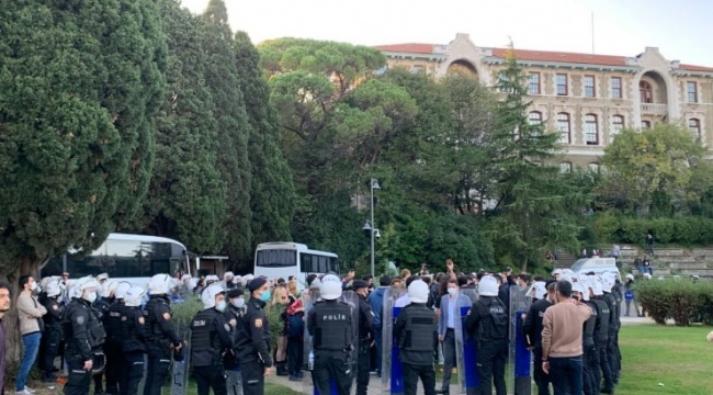 Boğaziçi’nde polis müdahalesi: Çok sayıda gözaltı