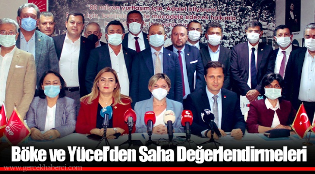 Böke ve Yücel’den Saha Değerlendirmeleri