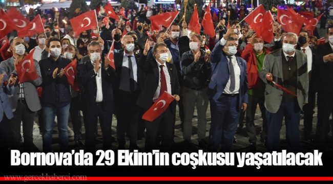 Bornova’da 29 Ekim’in coşkusu yaşatılacak