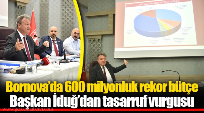 Bornova’da 600 milyonluk rekor bütçe