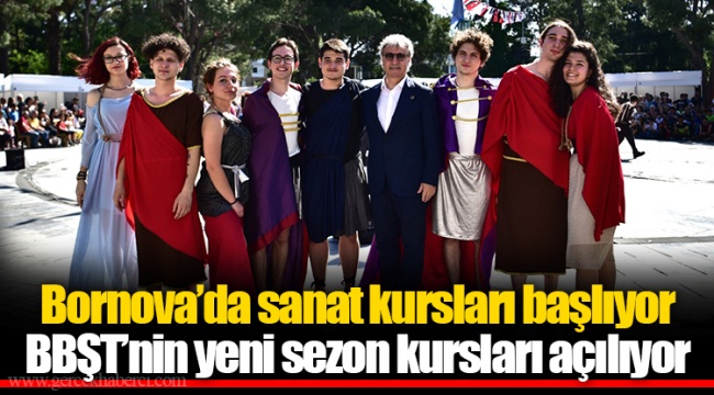 Bornova’da sanat kursları başlıyor