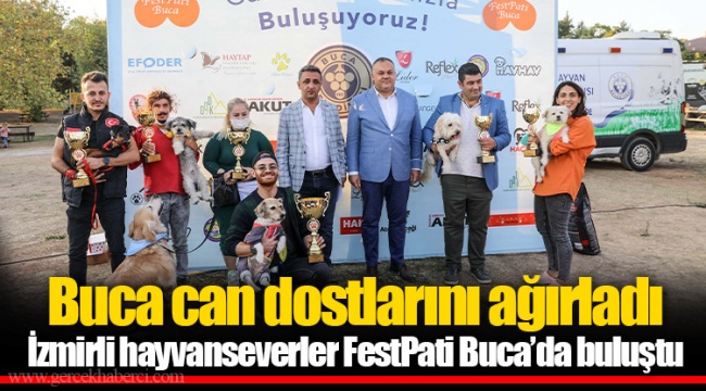 Buca can dostlarını ağırladı