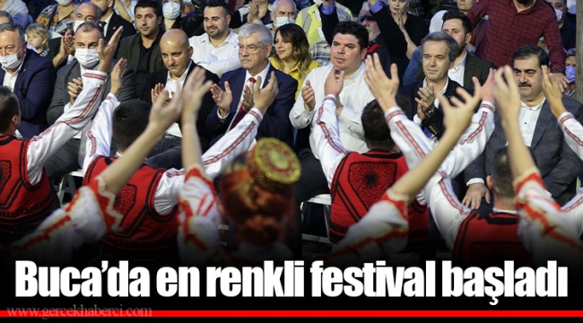 Buca’da en renkli festival başladı