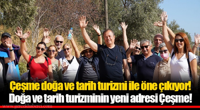 Çeşme doğa ve tarih turizmi ile öne çıkıyor!