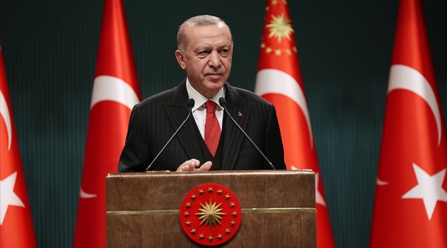 Cumhurbaşkanı Erdoğan: 'Muhtar bile olamaz’ manşetleri atmışlardı, cumhurbaşkanı olmakla kalmadık, muhtarlarımızı da hak ettikleri konuma getirdik