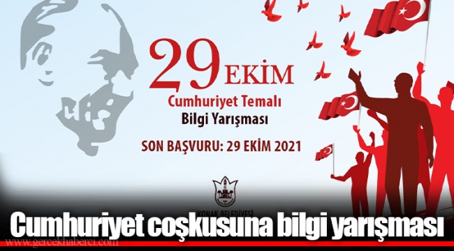 Cumhuriyet coşkusuna bilgi yarışması