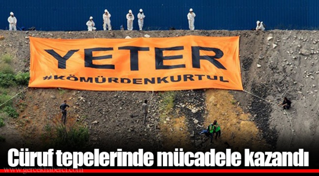 Cüruf tepelerinde mücadele kazandı