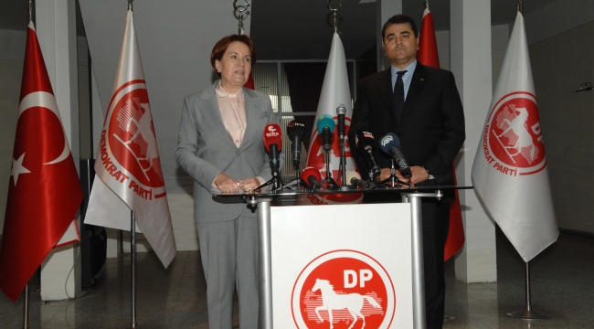 Demokrat Parti Genel Başkanı Gültekin Uysal, İyi Parti Genel Başkanı Meral Akşener’i makamında ağırladı