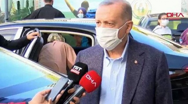 Erdoğan, Tarım Kredi Kooperatifleri&#039;nin marketinden alışveriş yaptı: Fiyatlar gayet uygun; bunları süratle çoğaltacağız
