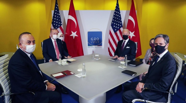 Erdoğan ve Biden'dan ikili görüşme