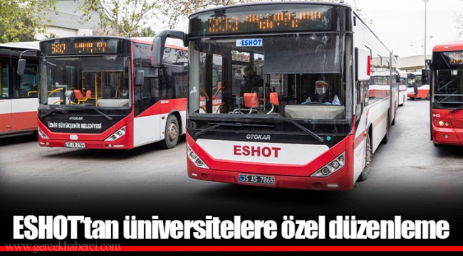 ESHOT’tan üniversitelere özel düzenleme