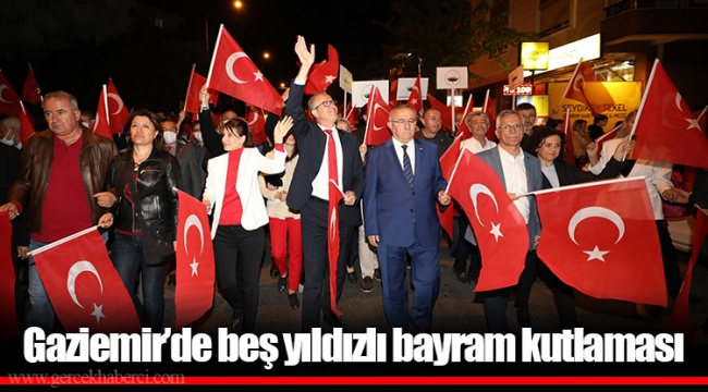 Gaziemir’de beş yıldızlı bayram kutlaması