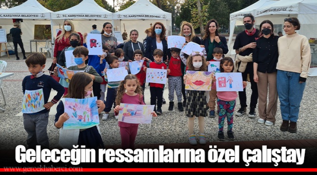 Geleceğin ressamlarına özel çalıştay