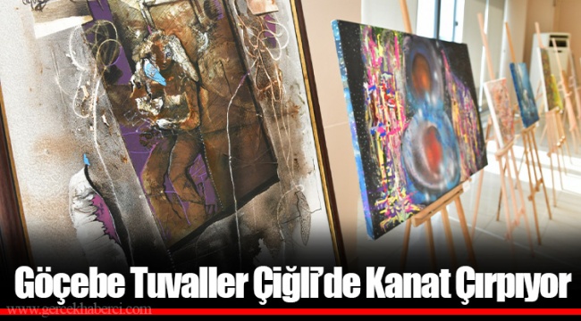Göçebe Tuvaller Çiğli’de Kanat Çırpıyor