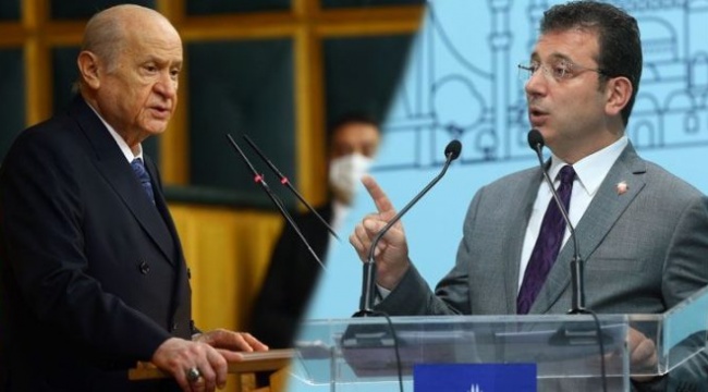 İmamoğlu’ndan Bahçeli’ye yanıt: Beni ne kadar seviyormuş…