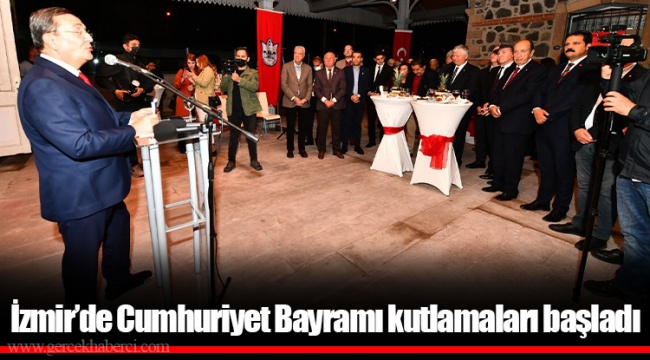 İzmir’de Cumhuriyet Bayramı kutlamaları başladı