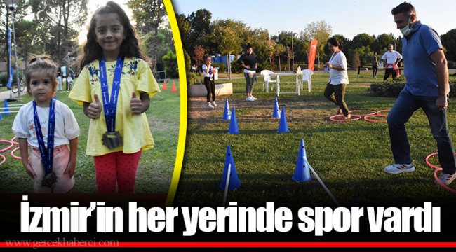 İzmir’in her yerinde spor vardı