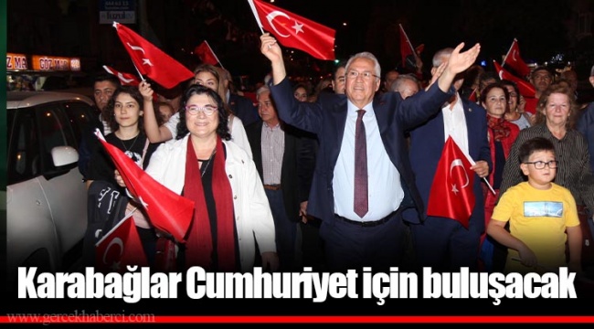 Karabağlar Cumhuriyet için buluşacak
