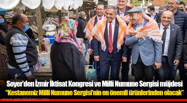 “Kestanemiz Milli Numune Sergisi'nin en önemli ürünlerinden olacak”