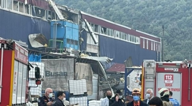 Kimya fabrikasında patlama: 1 işçi öldü, 3 işçi yaralandı