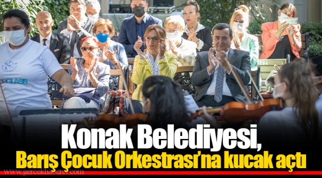 Konak Belediyesi, Barış Çocuk Orkestrası’na kucak açtı