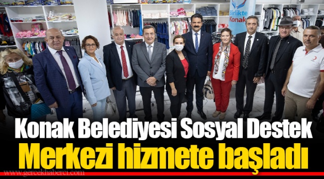 Konak Belediyesi Sosyal Destek Merkezi  hizmete başladı