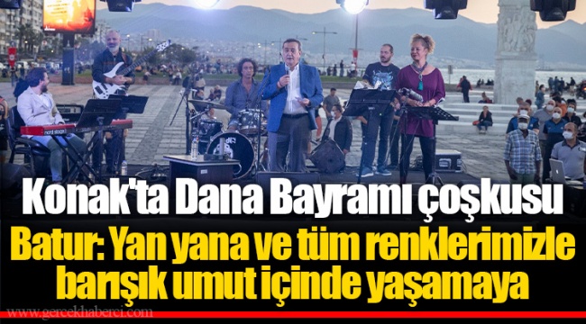 Konak'ta Dana Bayramı çoşkusu
