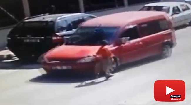 Küçük çocuk ölümden son anda kurtuldu