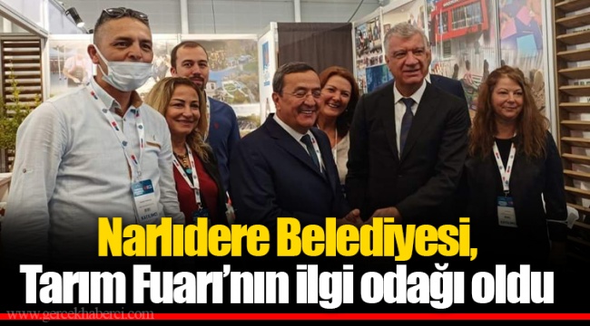 Narlıdere Belediyesi, Tarım Fuarı’nın ilgi odağı oldu
