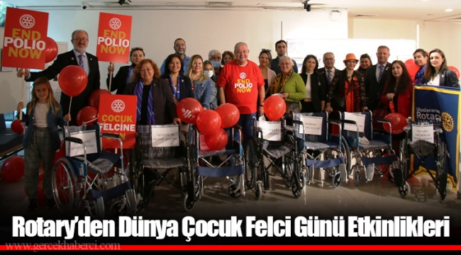 Rotary’den Dünya Çocuk Felci Günü Etkinlikleri