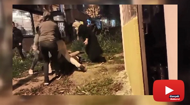 Taksicilerin yer kavgasında yumruklar havada uçuştu
